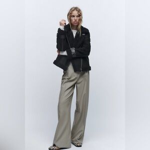 Zara double sided detail jacket